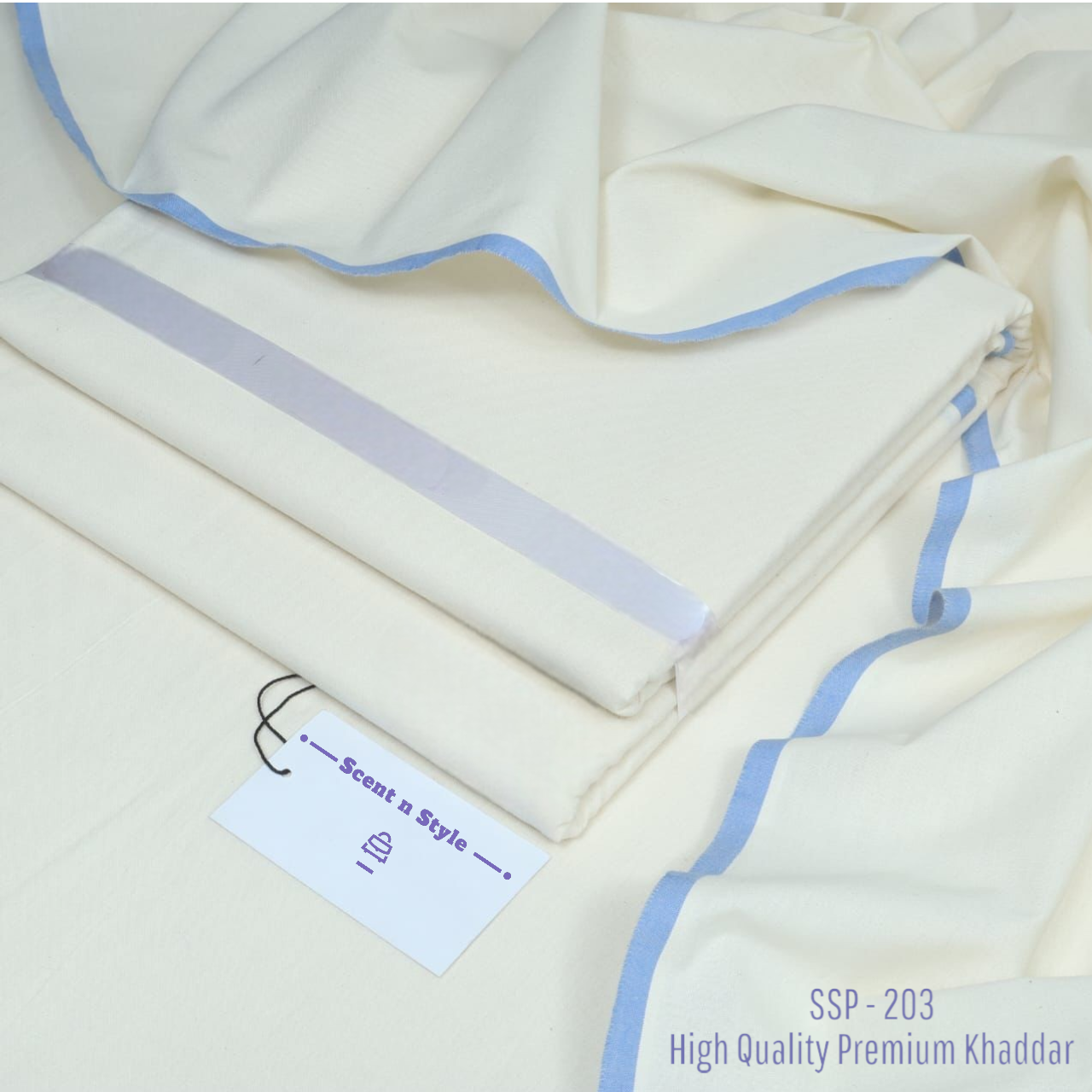 Creamy Premium Khaddar ( SSP - 203 )