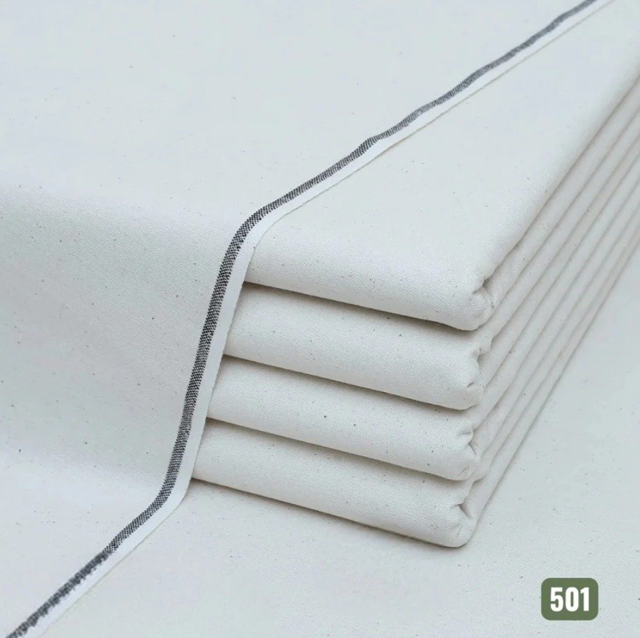 Pure White Karandi Khaddar ( SKK - 501 )