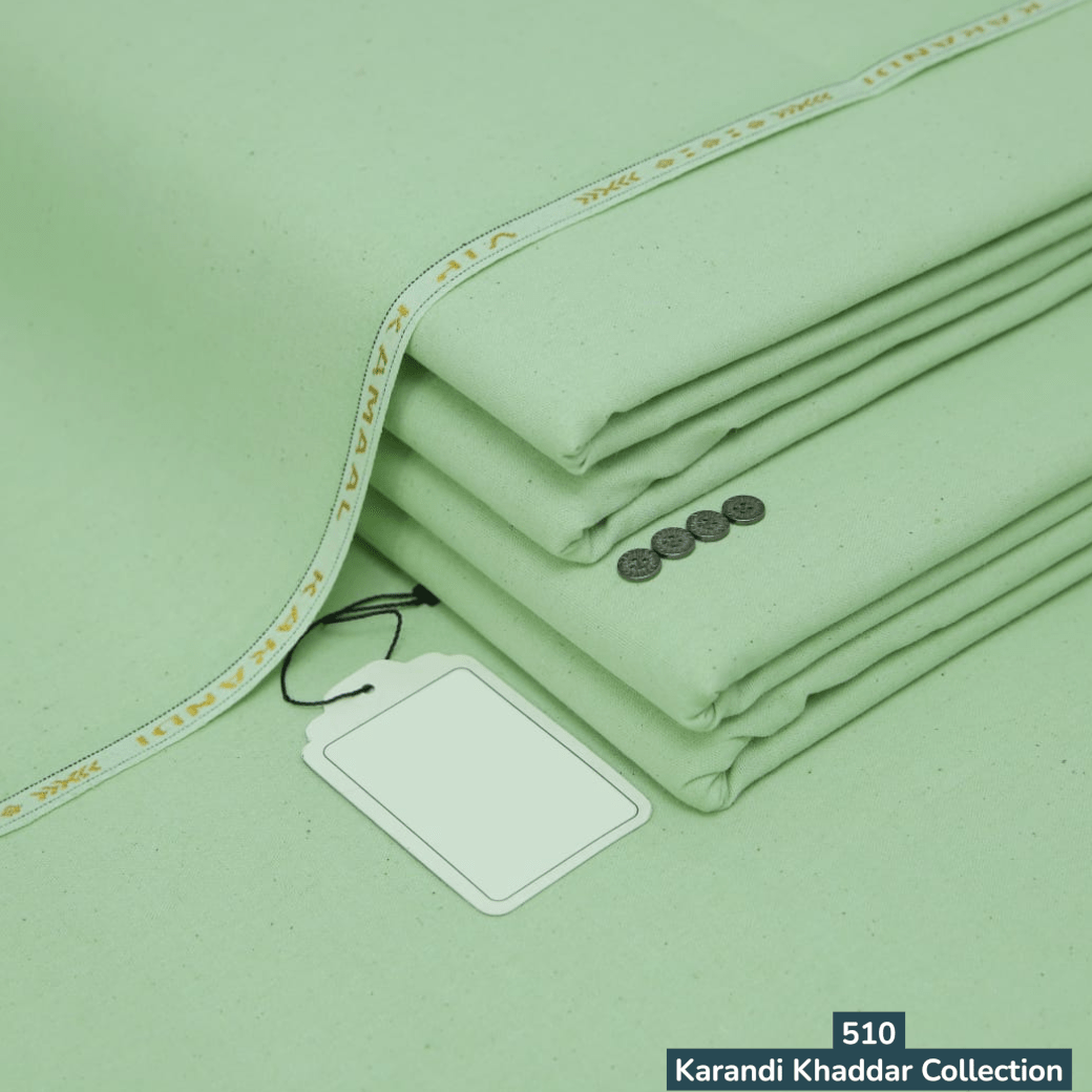 Tea Green Karandi Khaddar ( SKK - 510 )