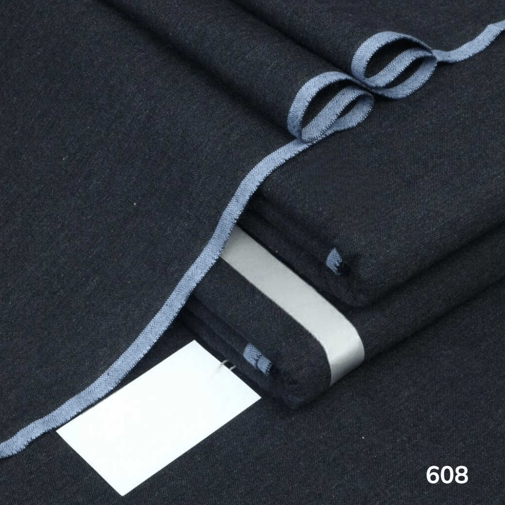 Charcoal Grey Cone Dyeing Khaddar ( SCD - 608 )