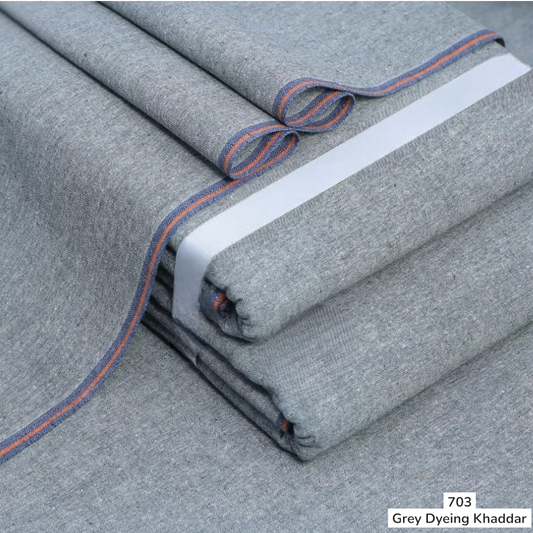 Silky Grey G.Dyeing Khaddar ( SGD - 703 )
