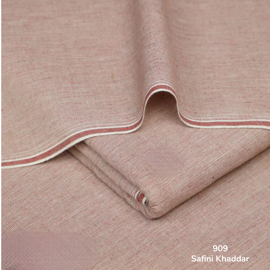 Pinkish Beige Safini Khaddar ( SSS - 909 )