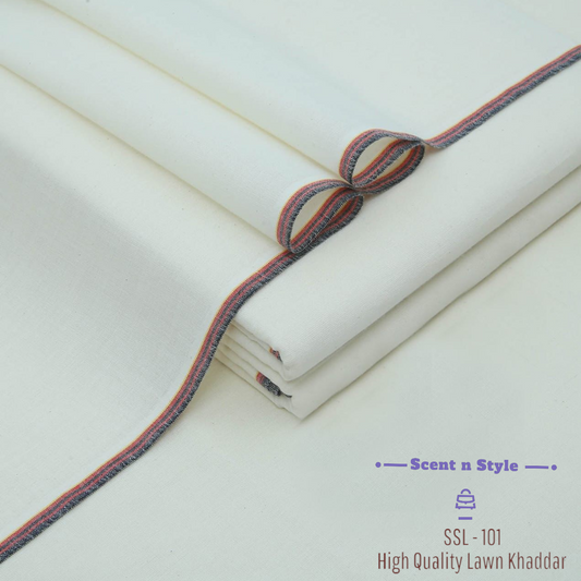 Off White Lawn Khaddar ( SSL - 101 )