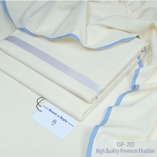 Creamy Premium Khaddar ( SSP - 203 )
