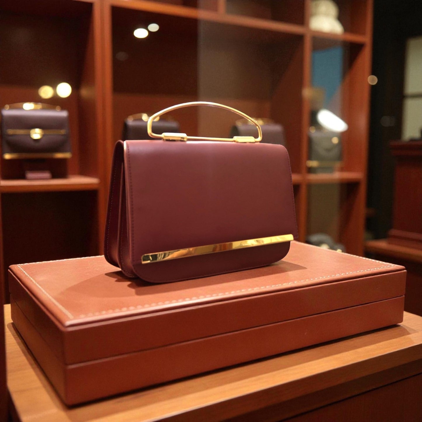 SSB - 004 (Red - Stylish Handbag )