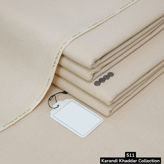 Creamy Karandi Khaddar ( SKK - 511 )