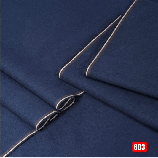 Navy Blue Cone Dyeing Khaddar ( SCD - 603 )