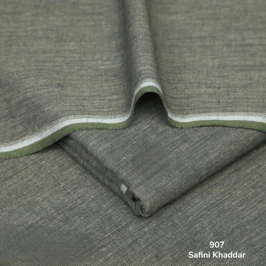 Greyish Green Safini Khaddar ( SSS - 907 )