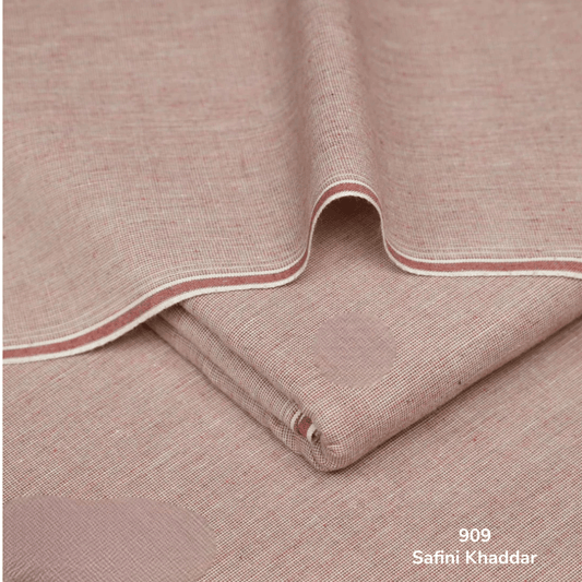 Pinkish Beige Safini Khaddar ( SSS - 909 )