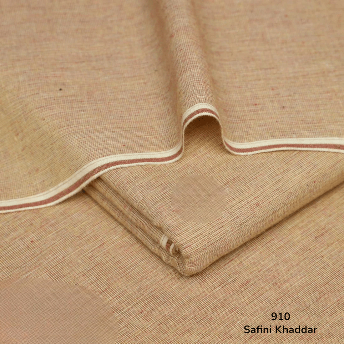 Gold Beige Safini Khaddar ( SSS - 910 )