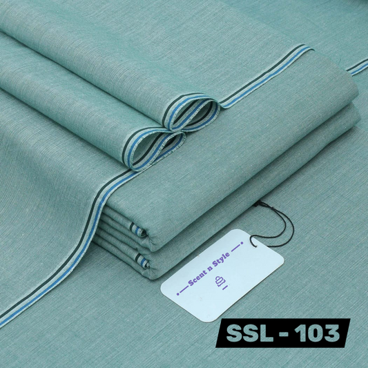 Ocean Green Lawn Khaddar ( SSL - 103 )
